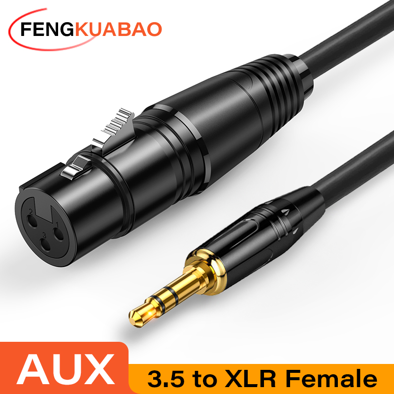 XLR-AUX 3.5mm 잭 오디오 케이블 마이크 밸런 - Cable Xlr Balanced 리뷰 및 가격