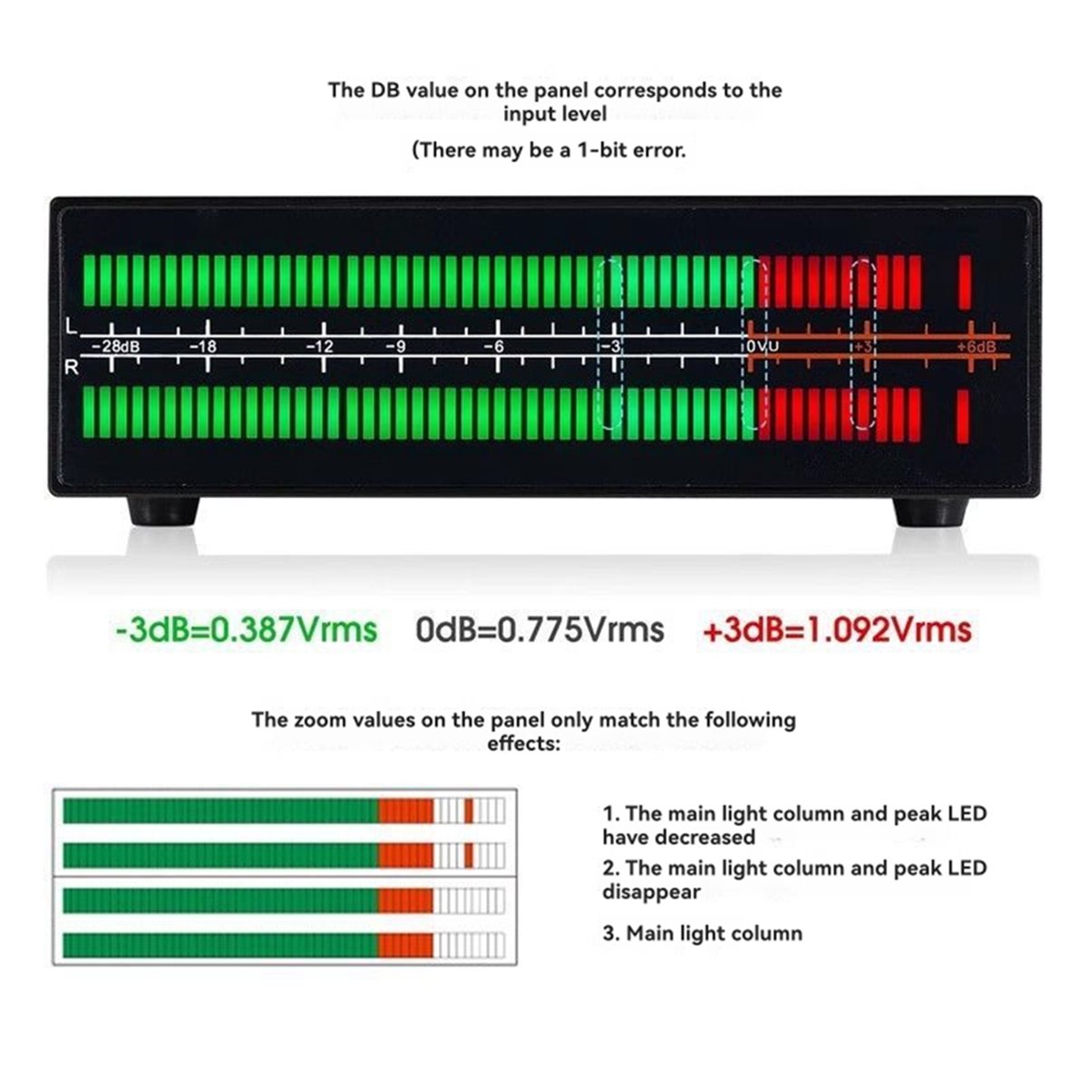 A40I VU56-PRO 듀얼 채널 음악 스펙트럼 분석 - Audio And Music Splitter 리뷰 및 가격
