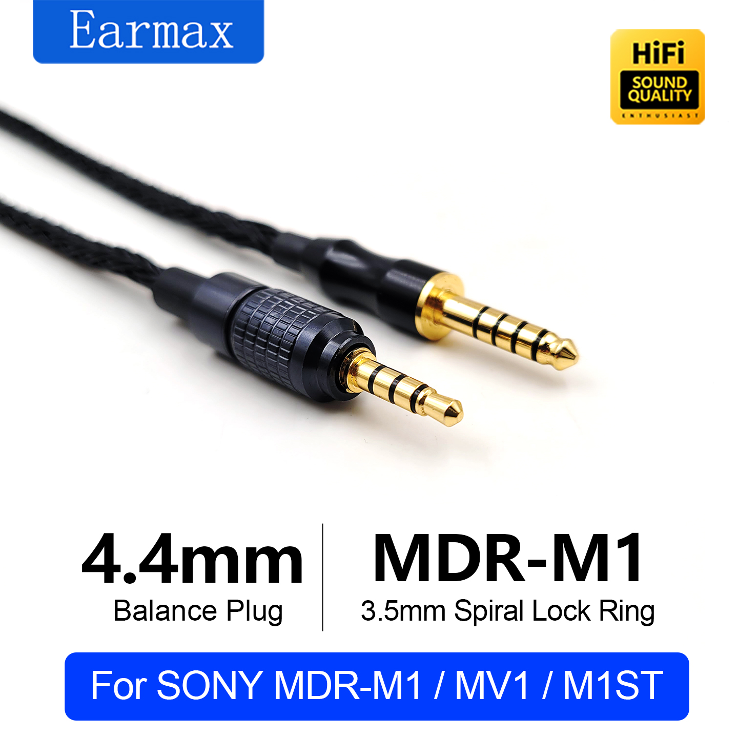 SONY MDR-M1 MV1 M1ST 4.4mm 4핀  - Cable Xlr Balanced 리뷰 및 가격