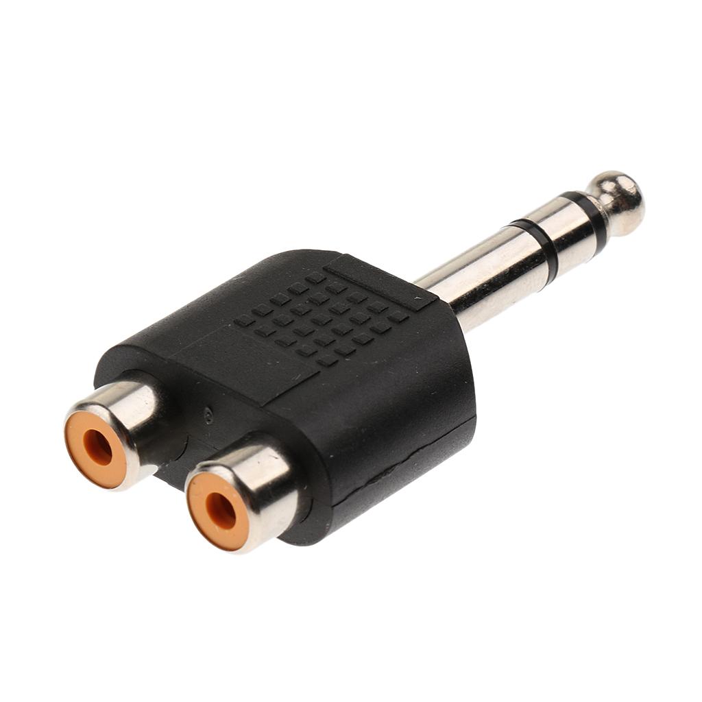 오디오 분배기 6.5mm-듀얼 RCA 케이블 스피커 증 - Audio And Music Splitter 리뷰 및 가격