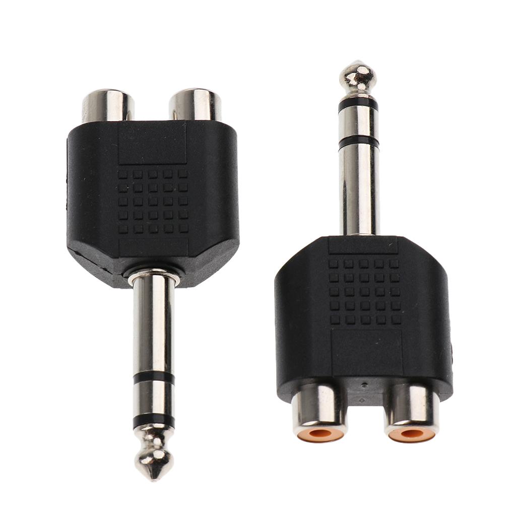 오디오 분배기 6.5mm-듀얼 RCA 케이블 스피커 증 - Audio And Music Splitter 리뷰 및 가격