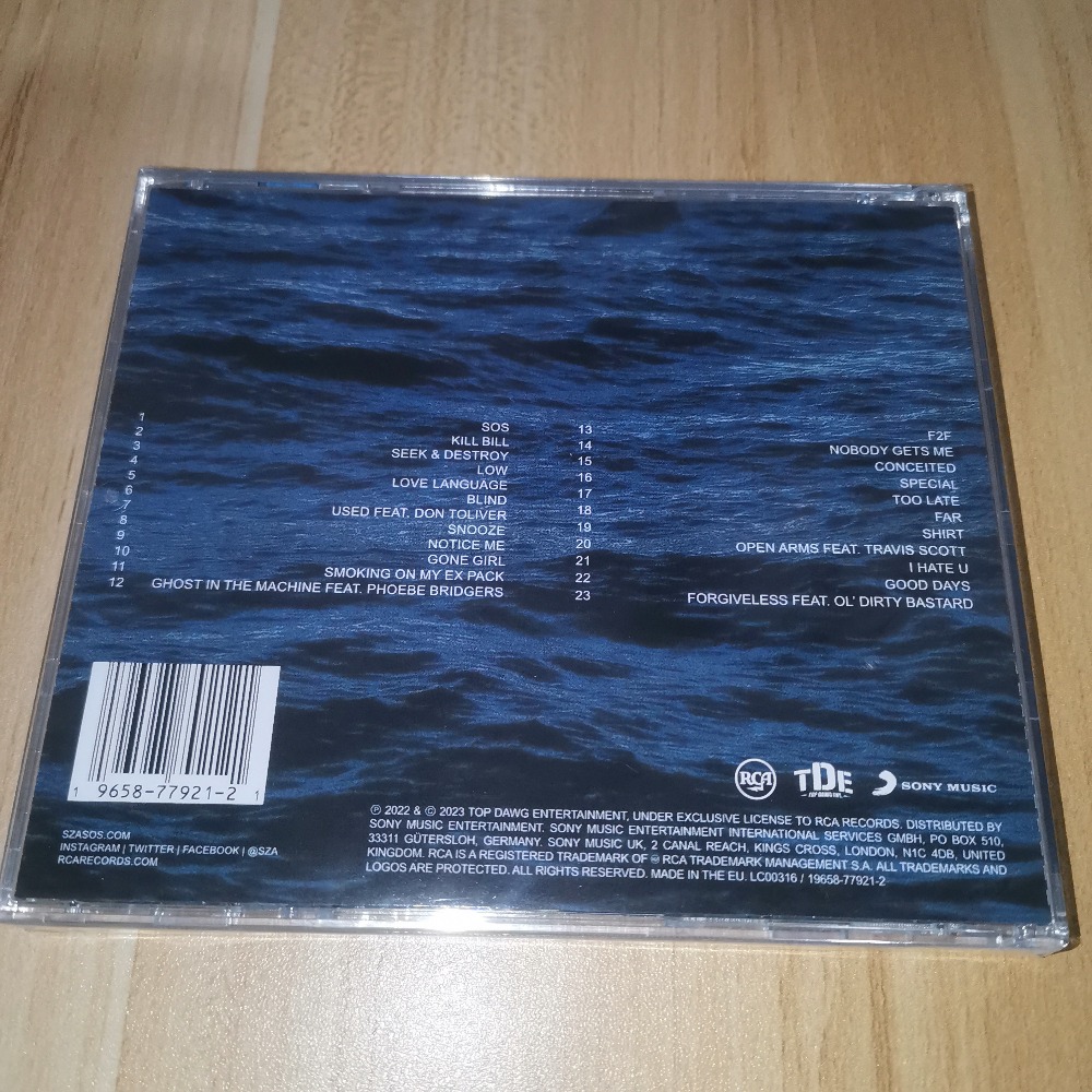 SZA SOS CD R&B 팝 소울 음악 앨범 인기 히 - Music Song Audio 리뷰 및 가격