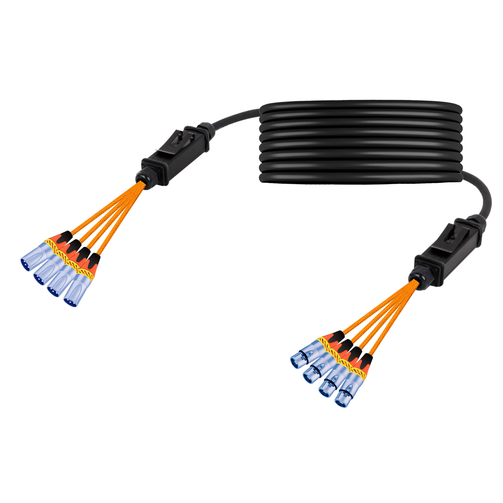4 채널 전문 멀티미디어 3핀 XLR 남성-여성 전송  - Cable Xlr Balanced 리뷰 및 가격