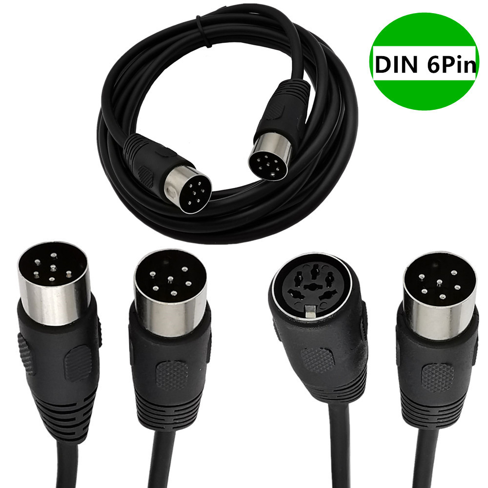 DIN 6 핀 수 플러그 연장 케이블 6 핀 DIN 남 - Cable Xlr Balanced 리뷰 및 가격