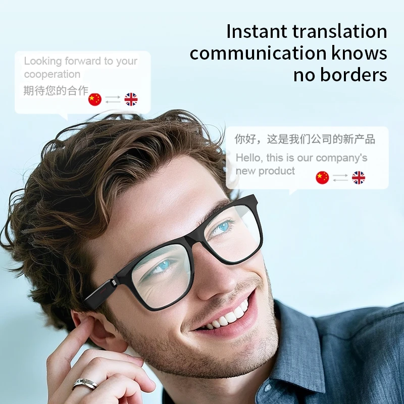 새로운 스마트 오디오 블루투스 안경 블루라이트 변색 선 - Audio Music Voice 리뷰 및 가격