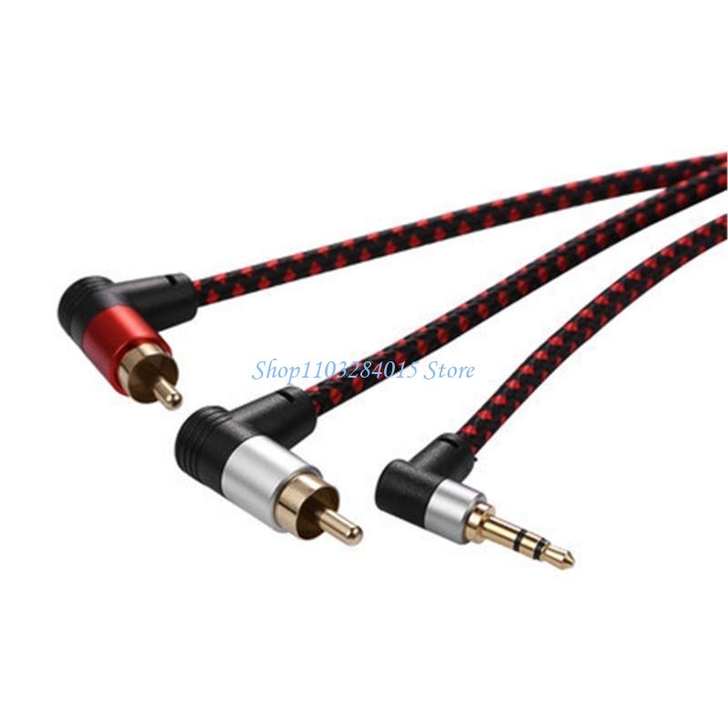 R6FF 90 ° RCA 케이블 잭 3.5mm ~ 2R - Audio And Music Splitter 리뷰 및 가격