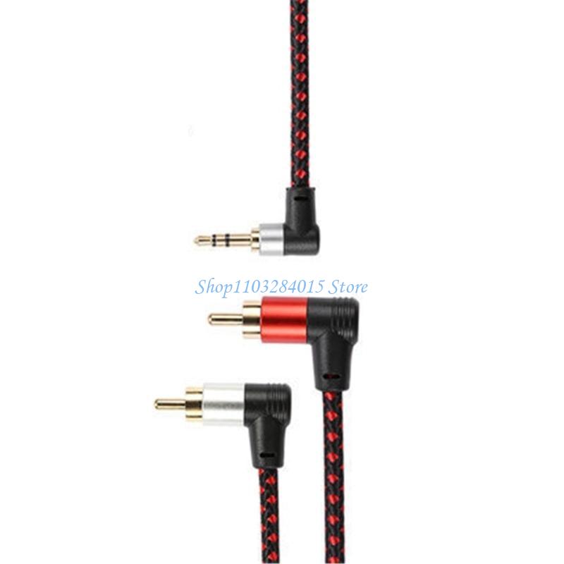R6FF 90 ° RCA 케이블 잭 3.5mm ~ 2R - Audio And Music Splitter 리뷰 및 가격