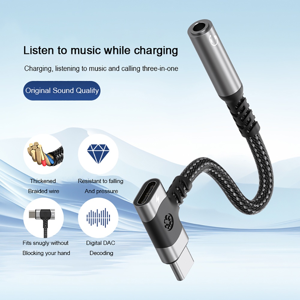 2 in 1 타입 C OTG 스플리터 어댑터 USB C - Audio And Music Splitter 리뷰 및 가격