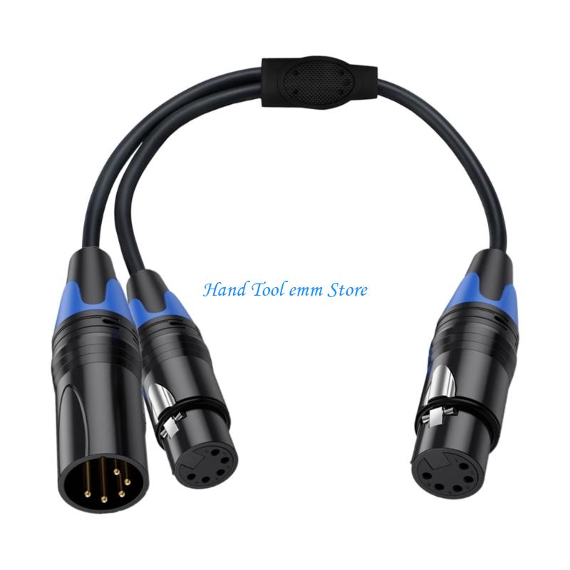 H37F 5Pin XLR 케이블 무대 신호 전송 마이크 - Audio And Music Splitter 리뷰 및 가격