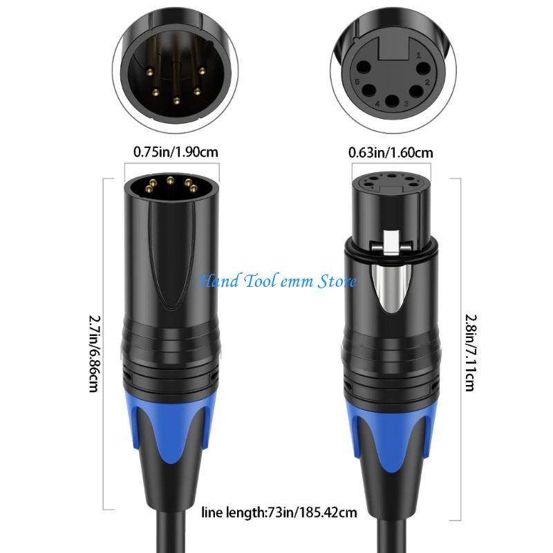 H37F 5Pin XLR 케이블 무대 신호 전송 마이크 - Audio And Music Splitter 리뷰 및 가격