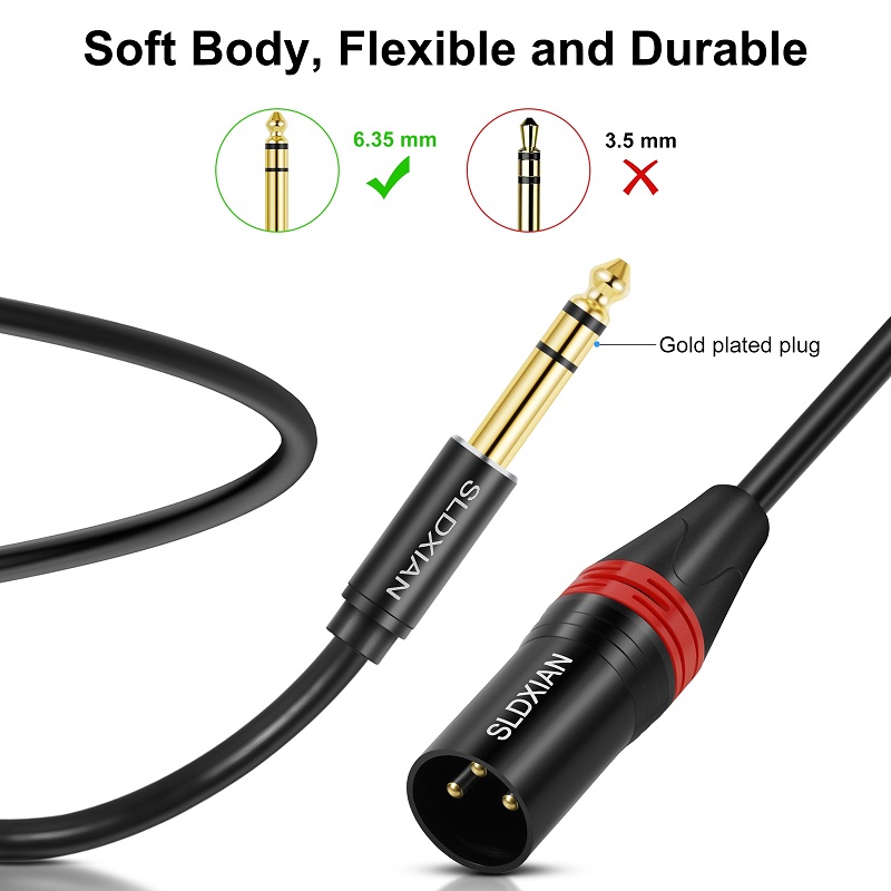 Lungfish 6.35mm 잭 - XLR 케이블, 쿼 - Cable Xlr Balanced 리뷰 및 가격